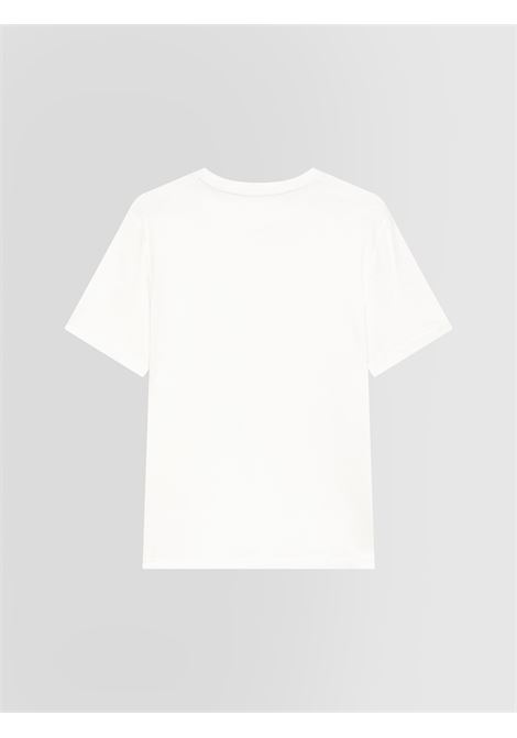 Alpha Studio t-shirt girocollo in ice cotton bianco ALPHA STUDIO | T-shirt | AU-5330C1000